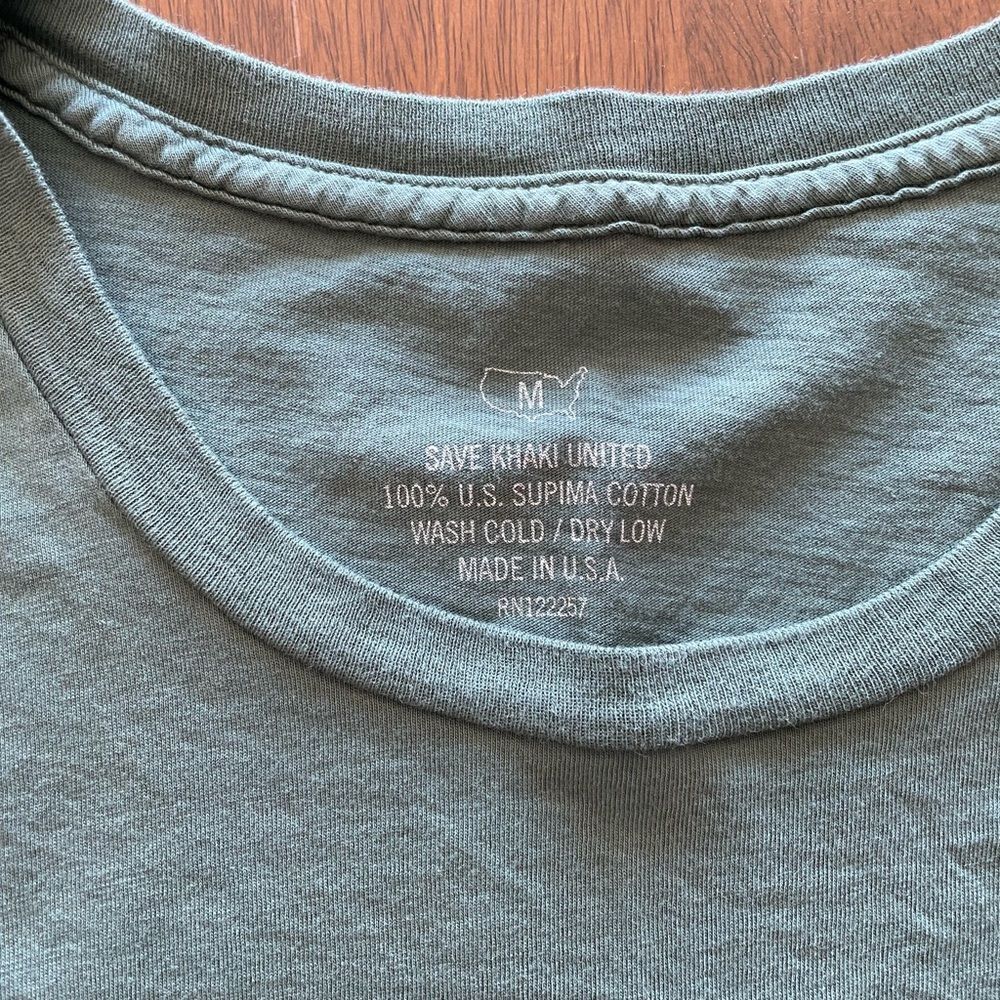 Save Khaki T-shirt EXCELLENT condition - Picture 2 of 4